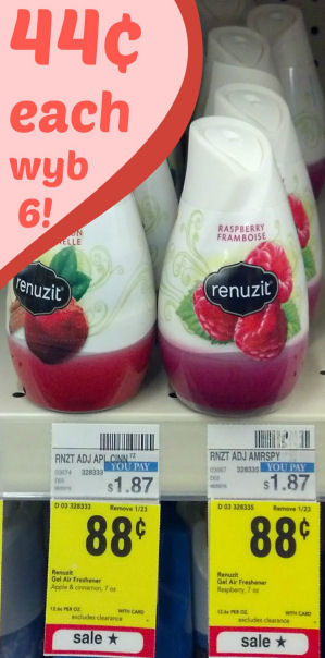 Renuzit Air Fresheners Just 44¢ Each!