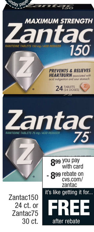 Print Coupon Now & Grab Free Zantac Next Week!