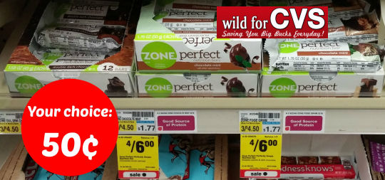 Grab A Zone Perfect Bar for 50¢ At CVS!