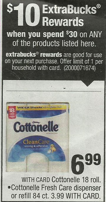 Cottonelle ecb deal