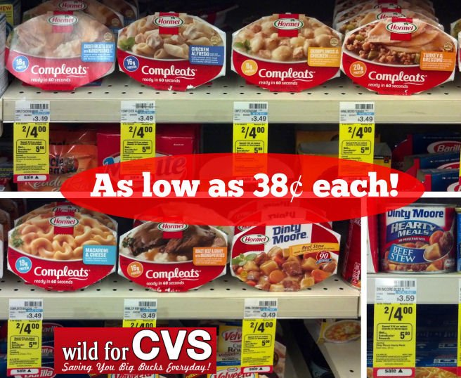 Hormel Compleats As Low As 38¢!