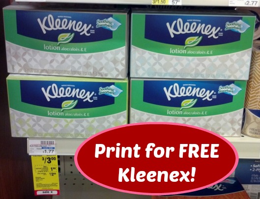 Kleenex coupons