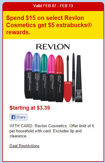 Revlon Eye Liner & Mascara - $1.50 Each!