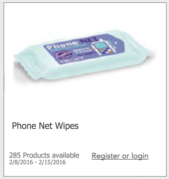 Free Phone Wipes