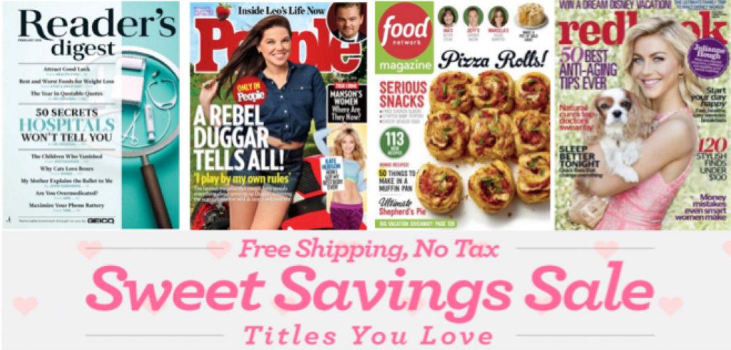 Valentine's Day Magazine Sale