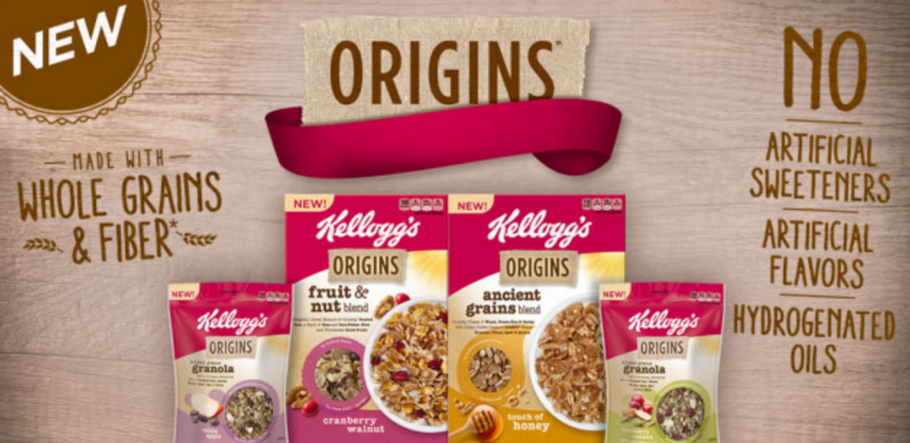 Kellogg's Origins cereal