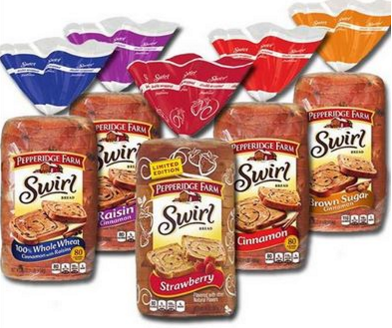 Pepperidge Farms Swirl Bed Coupons