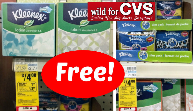 Free Kleenex at CVS!