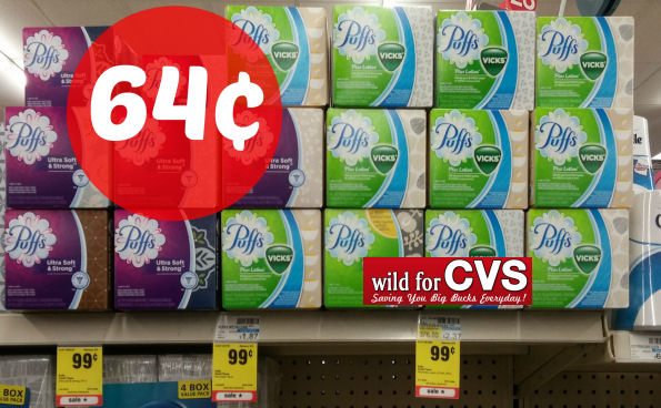 Puff's Facial Tissues Just 64¢!