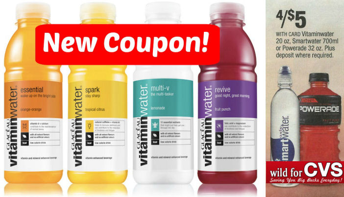 Rare VitaminWater Coupon - 92¢ Each Next Week!