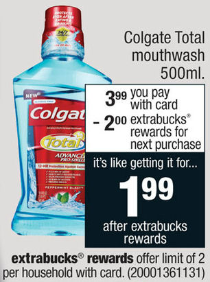 Colgate Rinse Just 99¢!