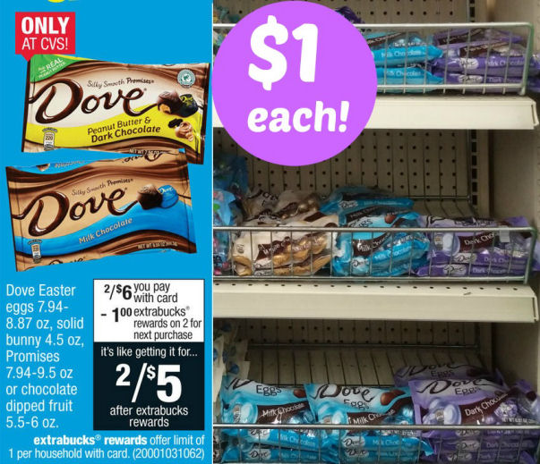 Dove Easter Eggs Bags $1 Each!