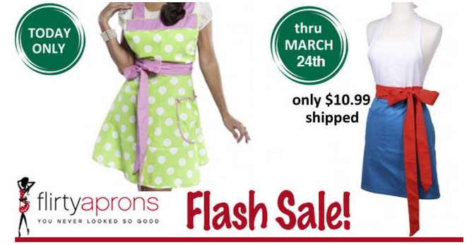 Flirty aprons