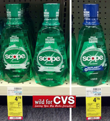 Scope Mouthwash Just $1.04!