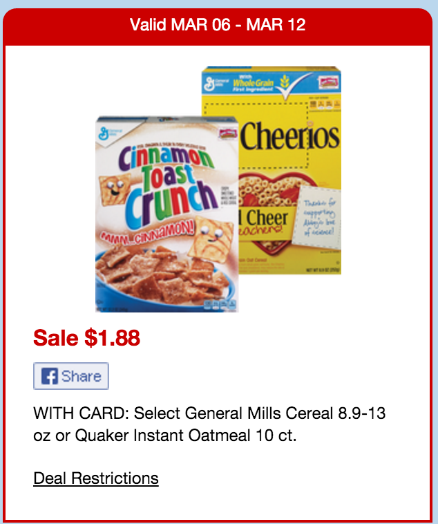 Cheerios Coupons