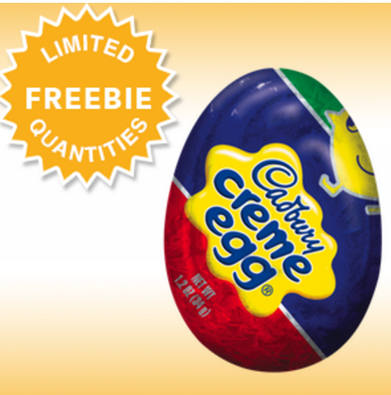 Free Cadbury Creme Egg