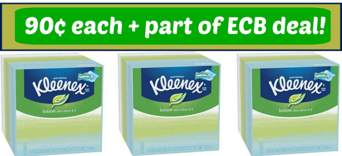 Kleenex Lotion 90¢ Each Next Week + ECB Deal!