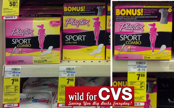 Playtex Sport Combos Just $2.99!