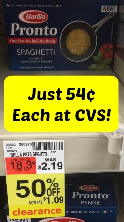 Barilla Pasta Coupons