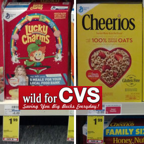 Cinnamon Toast, Cheerios & More $1.49 Per Box!