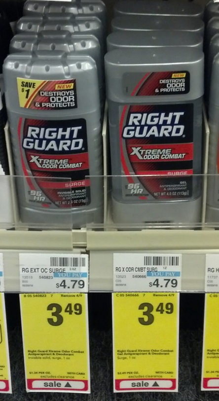Right Guard Coupons