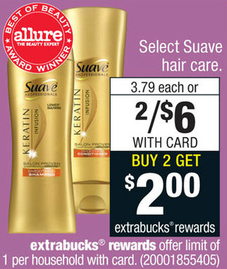 Suave Gold Infusions $1 Each!