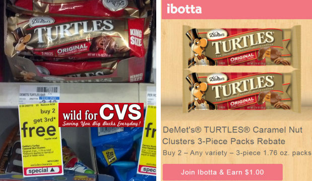 Turtles King Size Nut Clusters 79¢ Each!