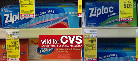 Ziploc Bags As Low As $1.25 Each!