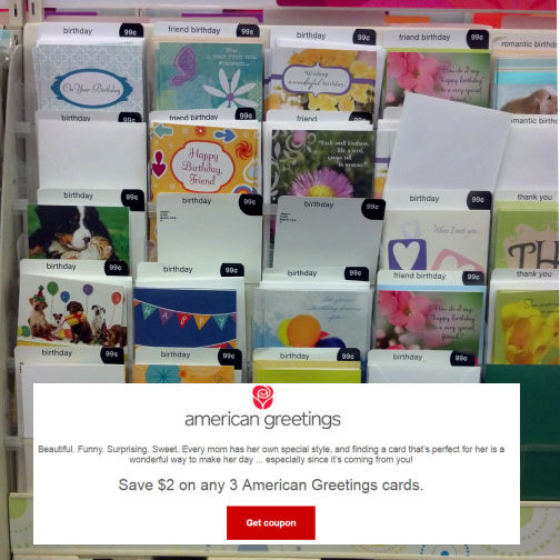 New Hallmark & American Greetings Coupons - As Low As Free!