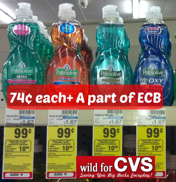 New Palmolive Coupon = 74¢ Per Bottle +  A Part of ECB!