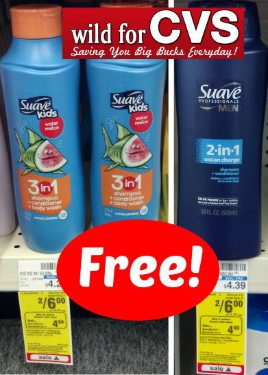 More Choices for Free Suave Hair Care!