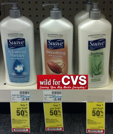 Suave Body Lotions Just $1.87 Each