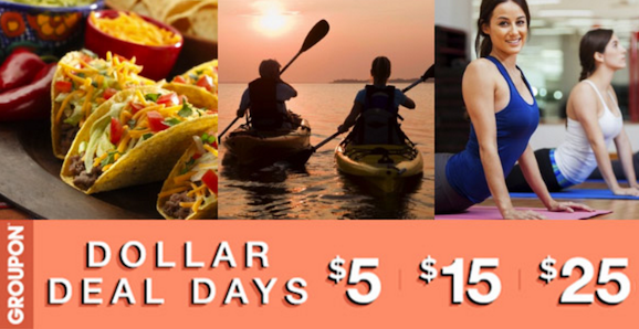 Groupon Dollar Deal Days