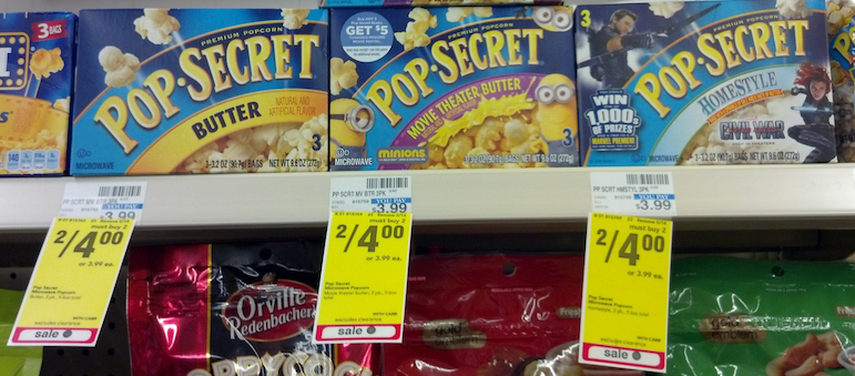 Pop Secret coupons