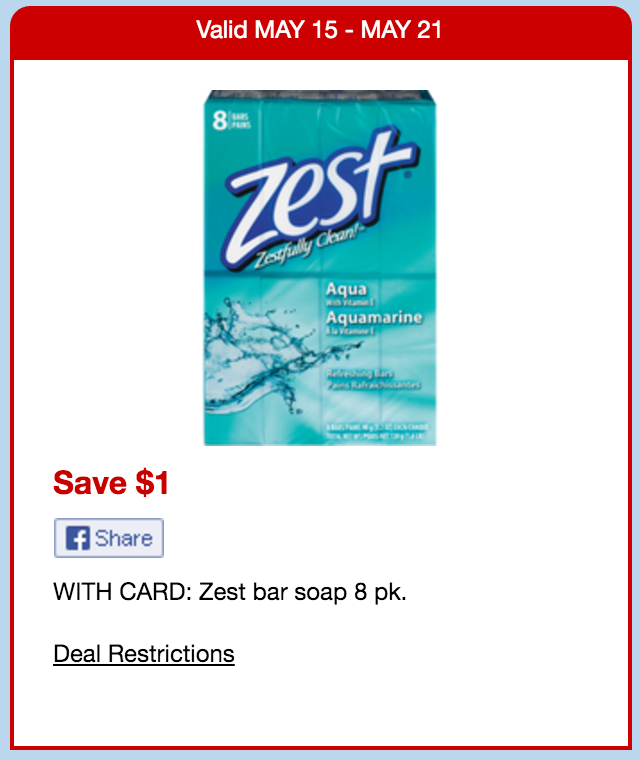 Zest Coupons