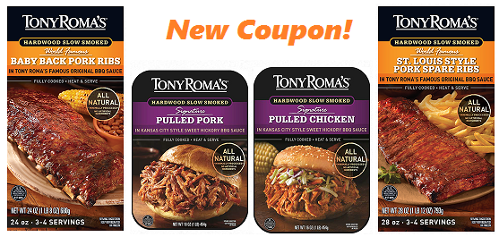 Tony Roma Coupons