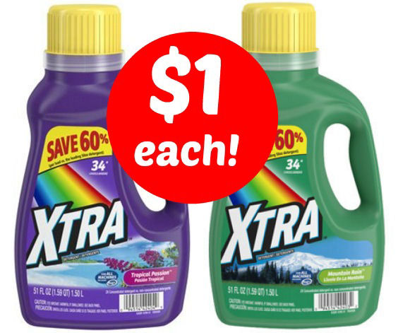 xtra detergent deals