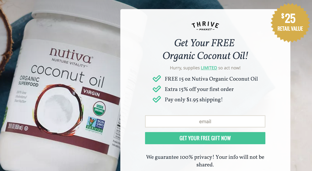 Free Coconut Oil