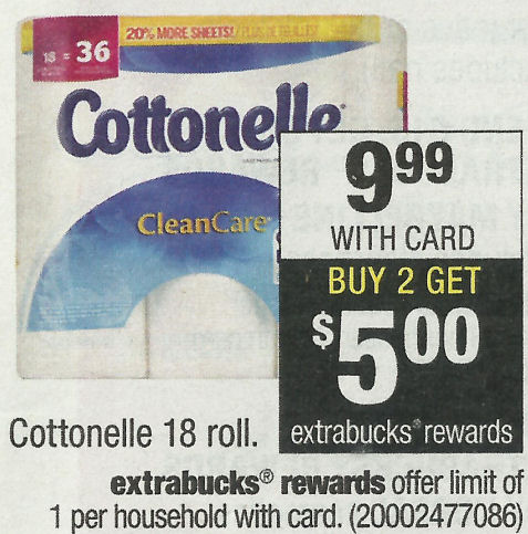 Cottonelle Just 39¢ Per Double Roll Next Week!