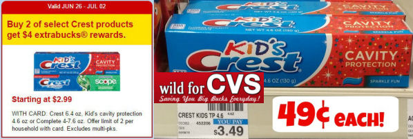 crest kids toothpaste deal