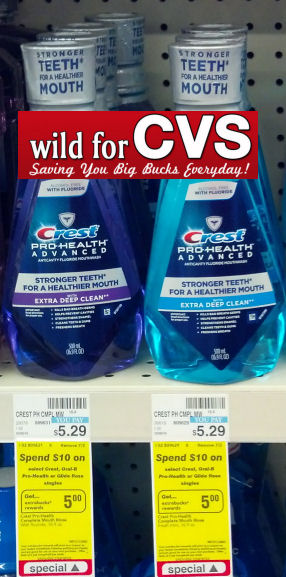 Crest Pro-Health Advanced Rinse As Low As 79¢