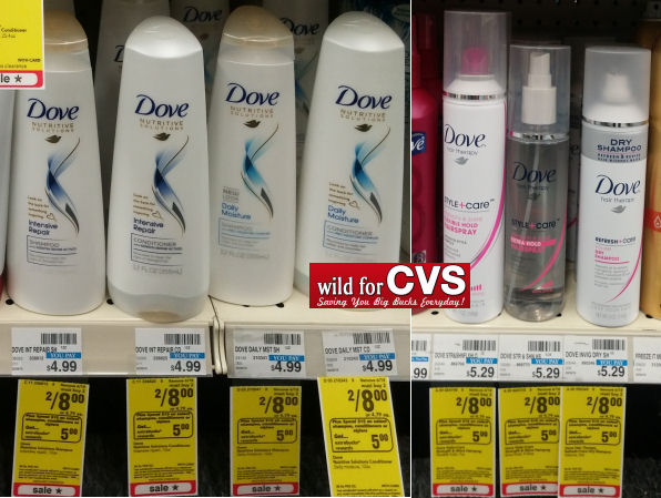 Dove Hair Care As Low As 50¢ Each!