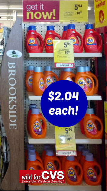 Tide Detergent $2.04 Each!