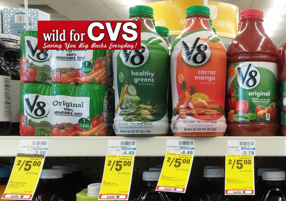 V-8 46oz Juices Starting at $1.75