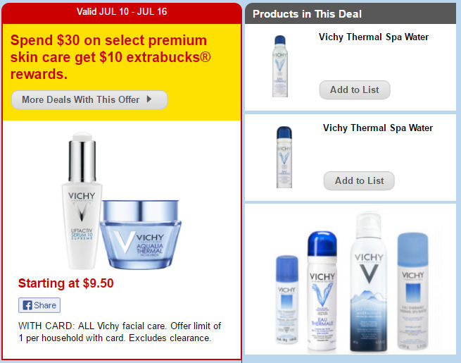 Vichy money maker deal
