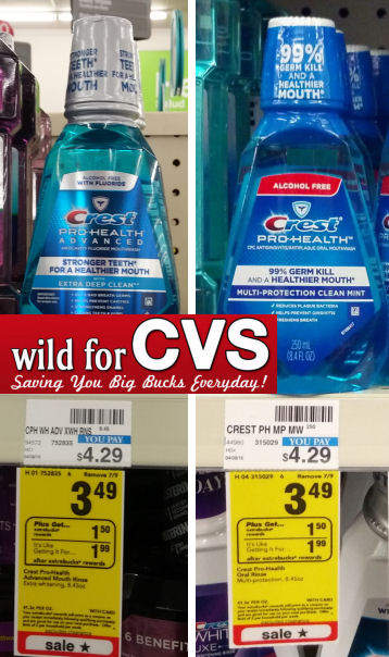 Possible Money Maker on Crest 8oz Rinse or Just 49¢!