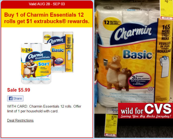 Charmin Basic & Essentials deal