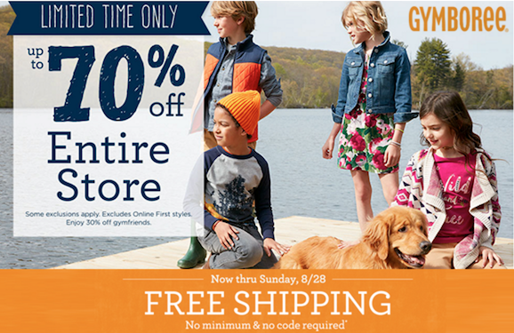 Gymboree sale