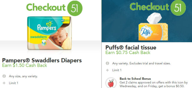 PUffs Pampers checkout 51