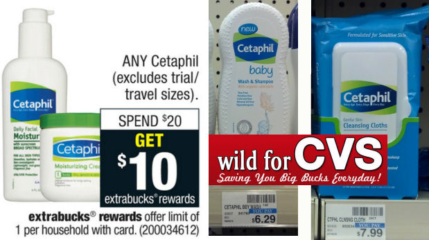 cetaphil baby & wipe deal